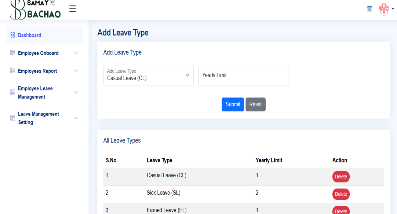 SamayBachao Dashboard 3